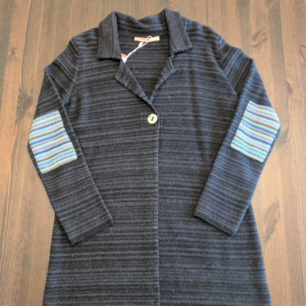 Long alpaca cardigan